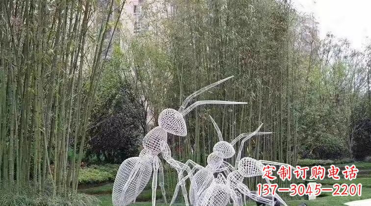 江西不锈钢艺术蚂蚁雕塑