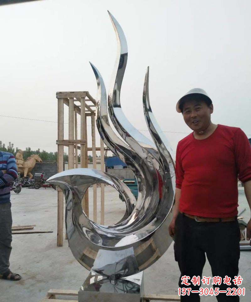 江西不锈钢艺术之美——凤凰雕塑