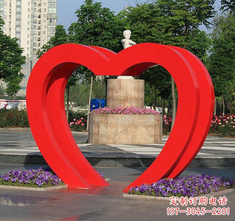 江西精美不锈钢拱门雕塑