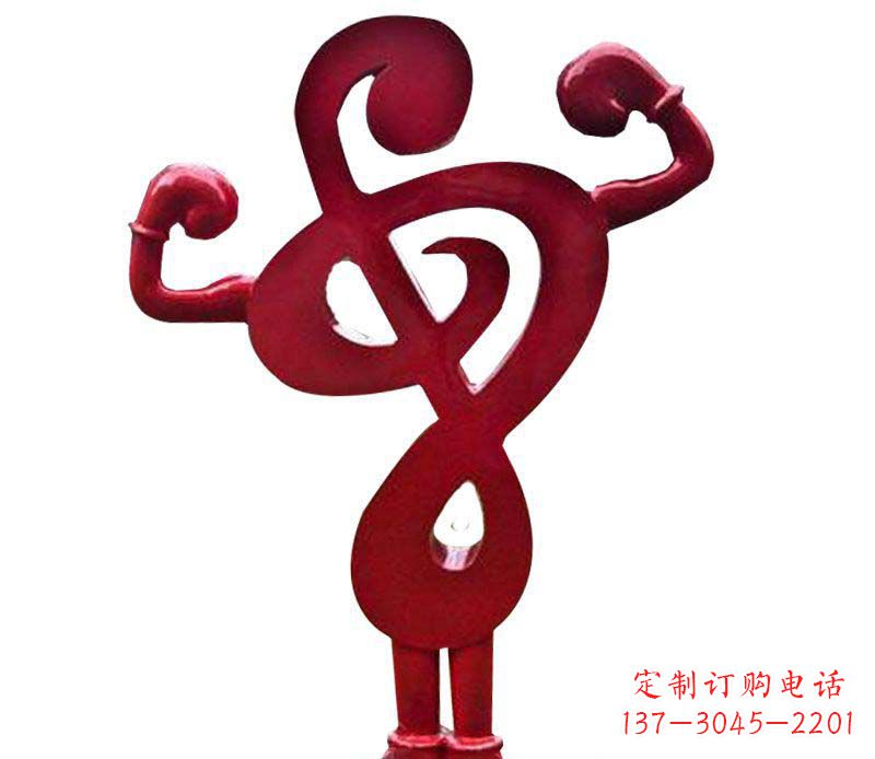 江西音符之美——不锈钢音符雕塑