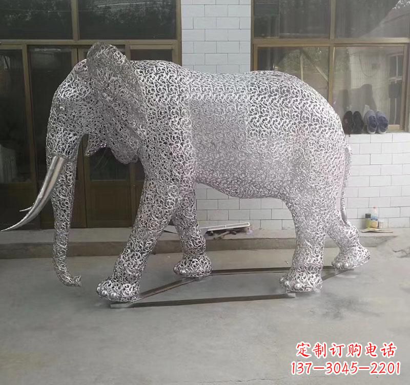 江西不锈钢大象雕塑它的魅力无限