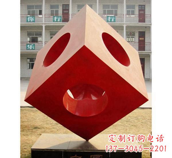 江西不锈钢魔方雕塑展现精致与艺术