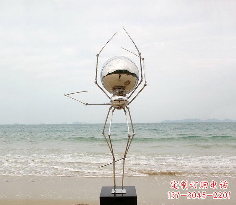 江西不锈钢的蜘蛛侠雕塑