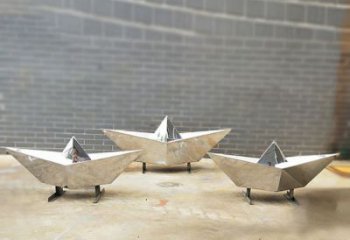 江西不锈钢元宝雕塑精致的艺术品