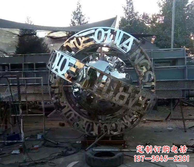 江西不锈钢字母景观雕塑创造美丽的空间