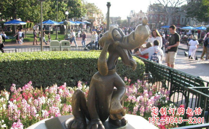 江西动物铜雕精美而细致