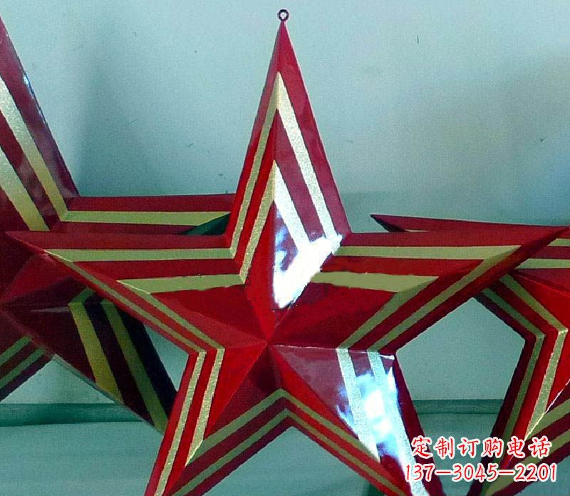 江西部队的荣耀五角星雕塑
