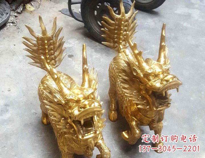 江西麒麟雕塑东方之瑰宝