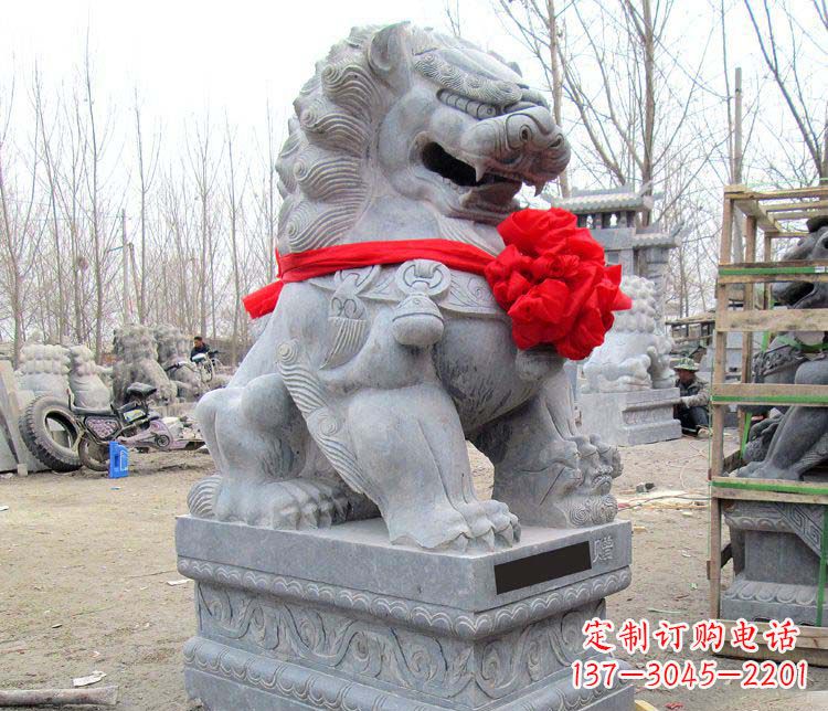 江西雄壮狮子石雕——欢迎来到宁波
