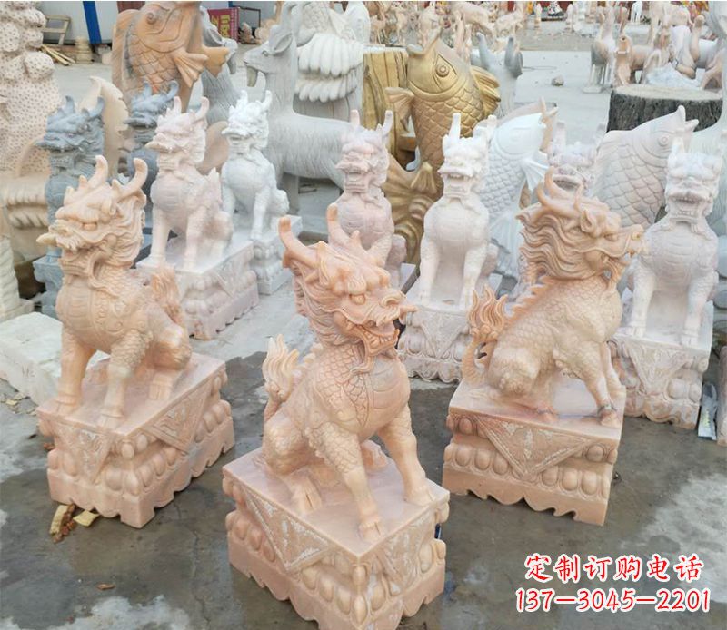 江西麒麟雕塑传承文化之美