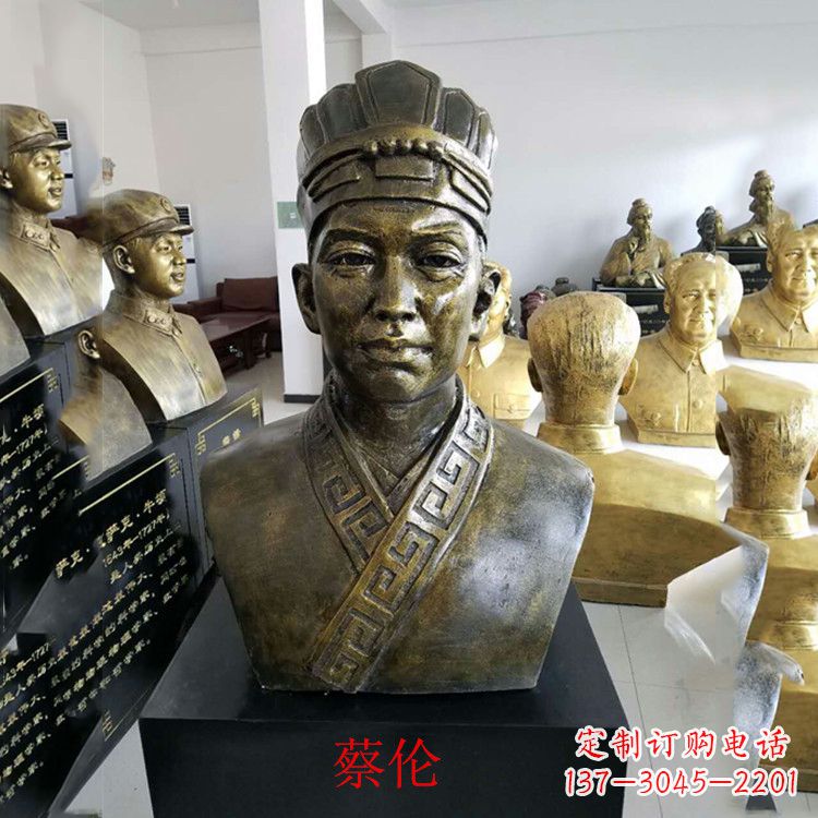 江西蔡伦雕塑一件传承历史的艺术珍品