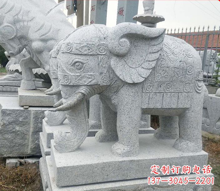 江西藏传佛教大象雕塑