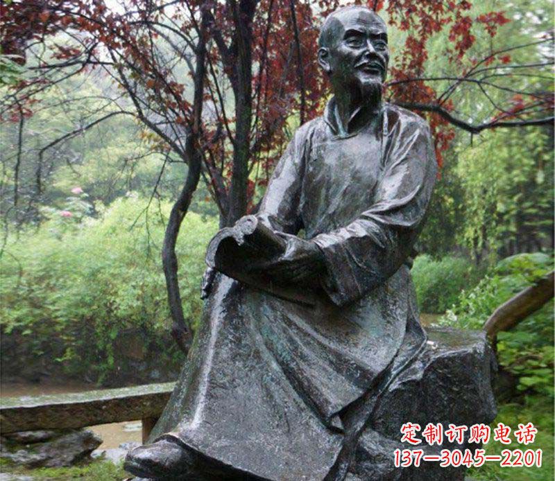 江西纪念古代名人的雕塑