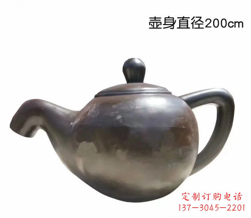 江西青铜茶壶雕塑——彰显传统文化的艺术精髓