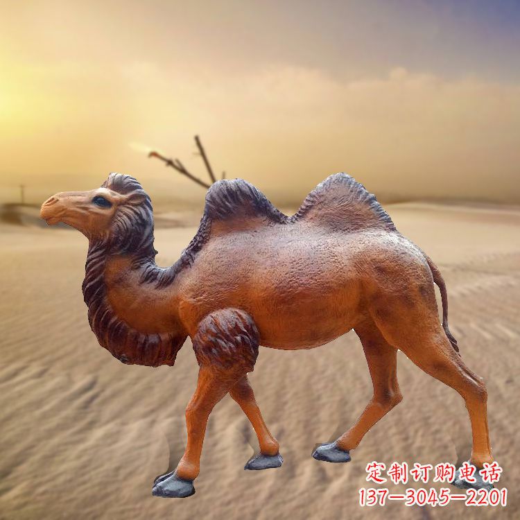 江西仿古茶马古道骆驼雕塑的精美绝伦