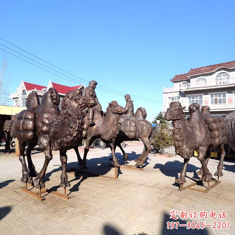 江西茶马古道骆驼队