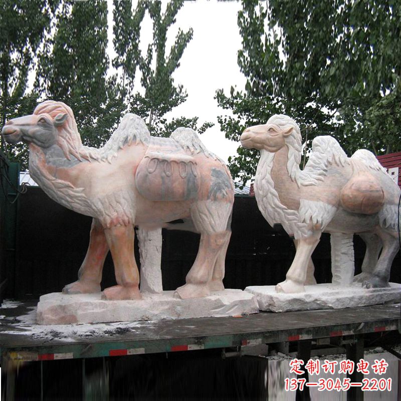 江西骆驼雕塑——茶马古道的杰作