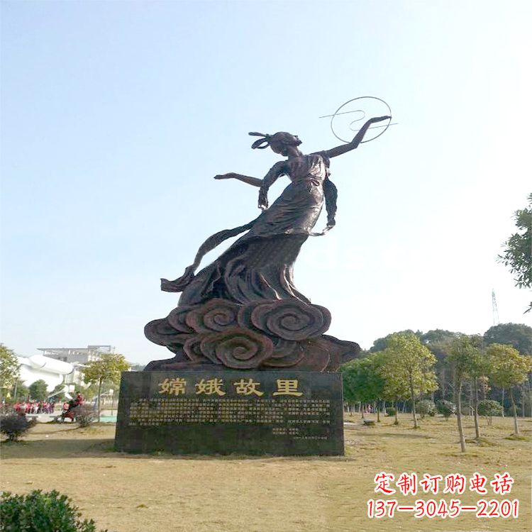 江西嫦娥传说一座神秘的雕像