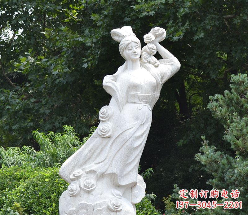 江西嫦娥奔月石雕绝美之作
