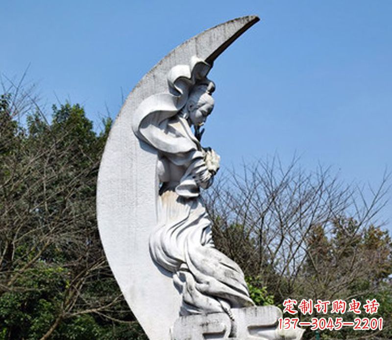 江西嫦娥奔月传承中国传统文化的雕塑之美