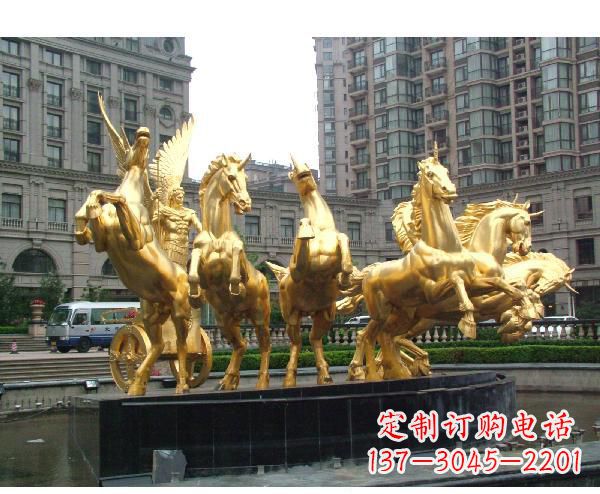 江西阿波罗的象征——青铜雕塑