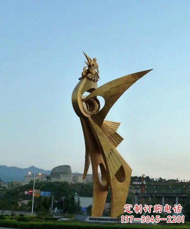 江西凤凰展翅,给城市增添灵动之美