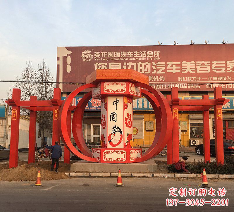 江西城市之光不锈钢梦灯笼雕塑