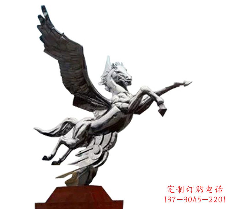 江西马雕塑不锈钢雕塑的精美绝伦