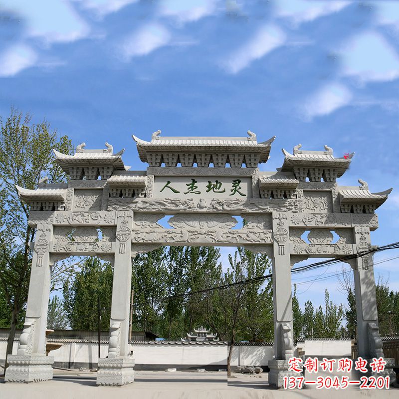江西牌坊雕塑