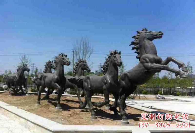 江西铜马雕塑美观华贵的城市艺术