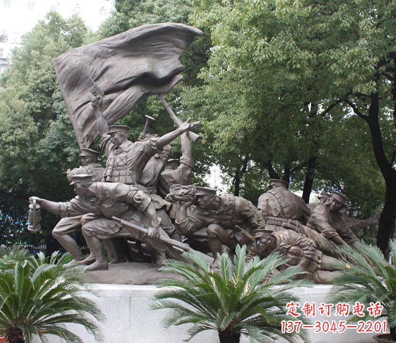 江西革命战士的荣耀——铜雕的艺术之美