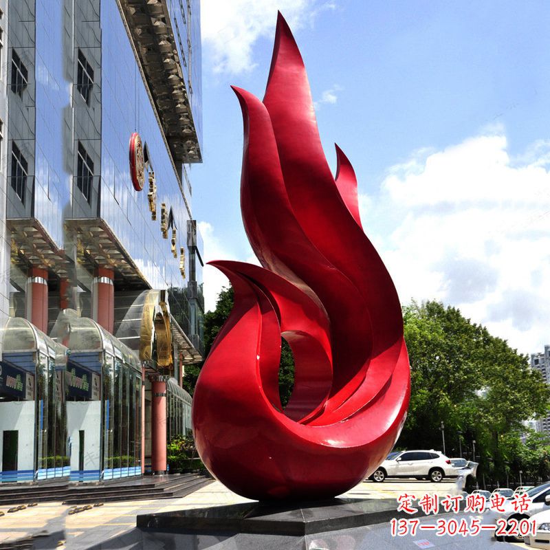 江西抽象不锈钢凤凰雕塑雕塑艺术的精美绝伦