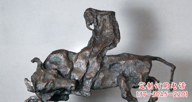 江西精美的动物铜雕,赋予公园以灵性与生机