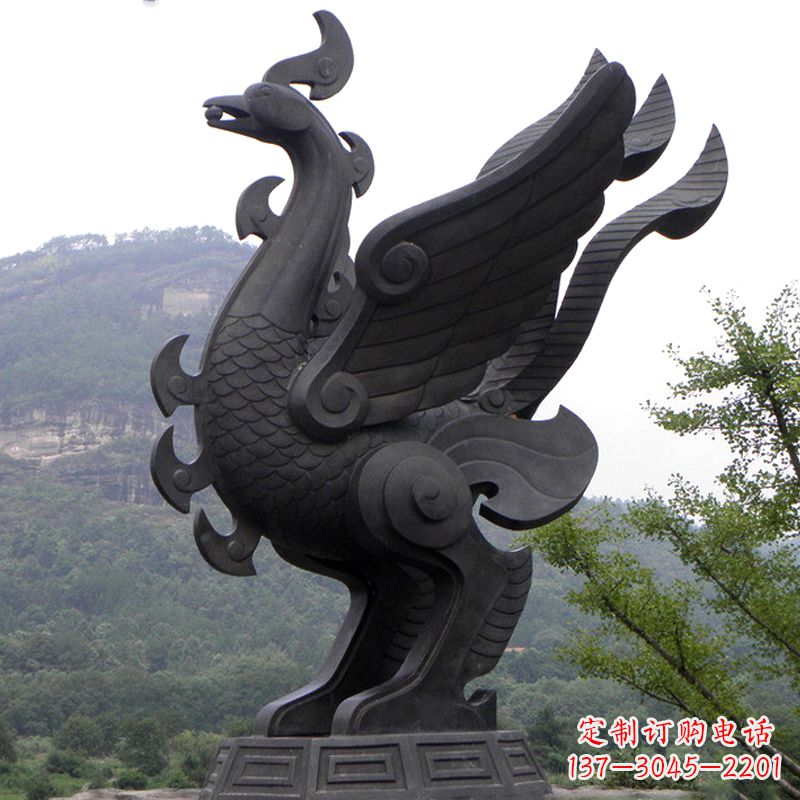 江西凤凰铜雕传承古神兽之美