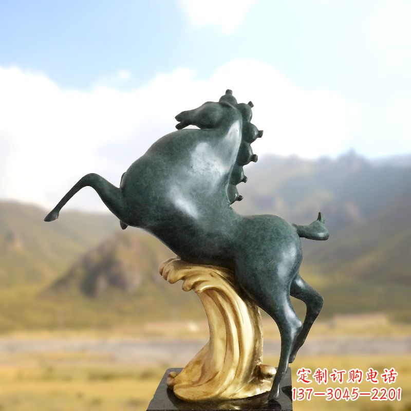 江西马雕塑传承中国古代文化精髓
