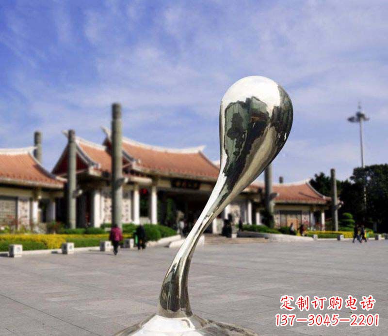 江西水滴美感─广场景观雕塑