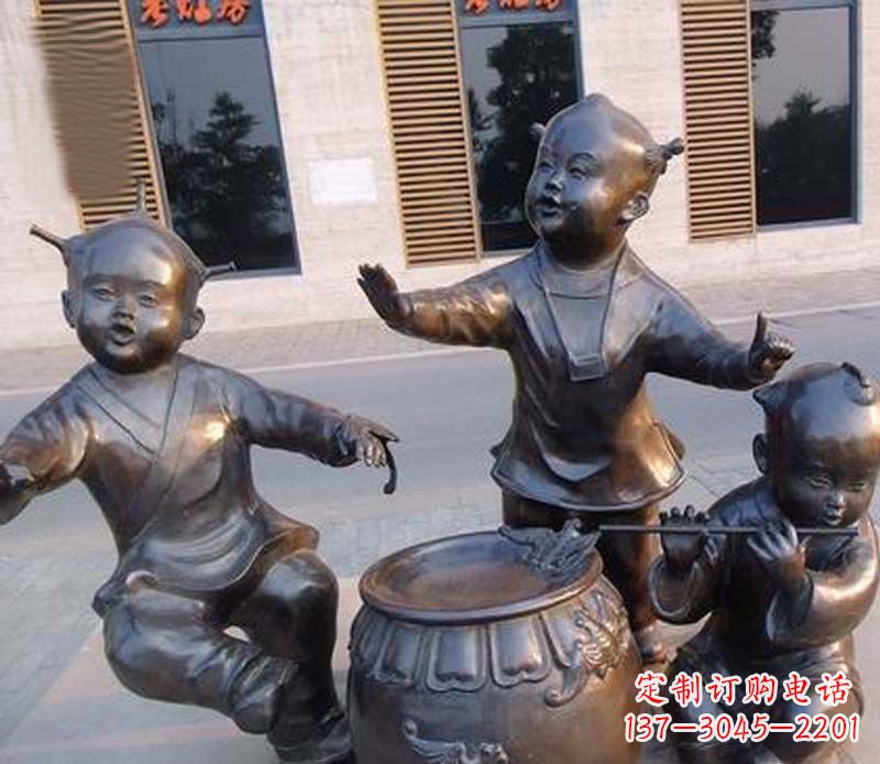 江西儿童铜雕——传承精神家园的艺术瑰宝