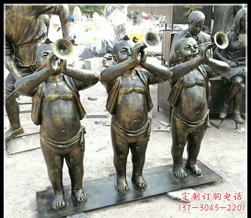 江西儿童雕塑弘扬传统文化