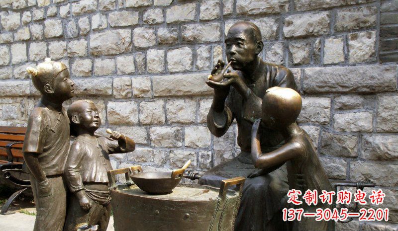 江西糖果街的精美雕塑