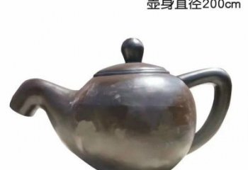 江西青铜茶壶雕塑——彰显传统文化的艺术精髓
