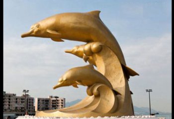 江西海豚雕塑——美丽的城市标志