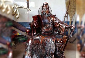 江西关公雕塑传承中华文化的珍贵标志