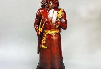 江西神农氏铜像传承炎帝文化的艺术之作