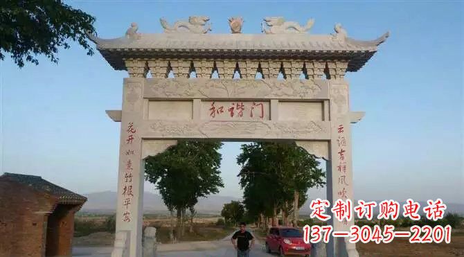 江西牌坊雕塑