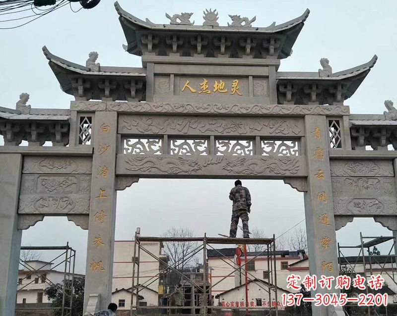 江西牌坊雕塑