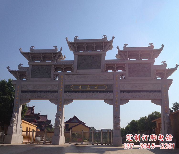 江西牌坊雕塑——传承民间艺术的精髓