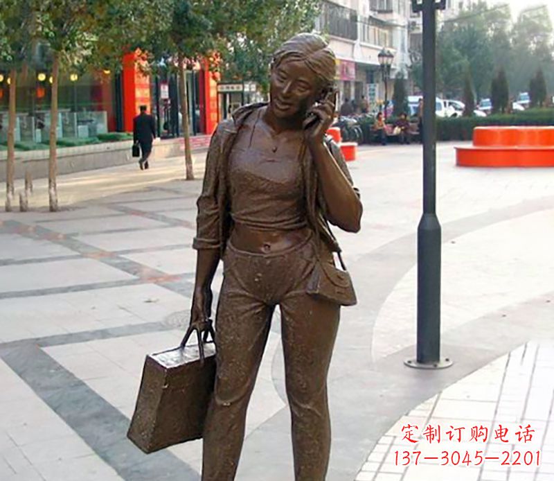 江西通话女性雕塑