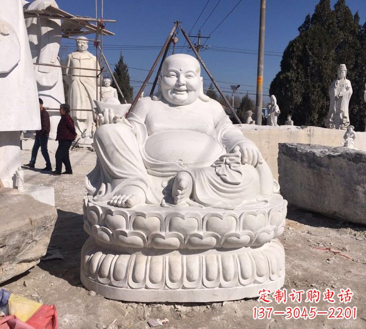江西大肚弥勒佛石雕