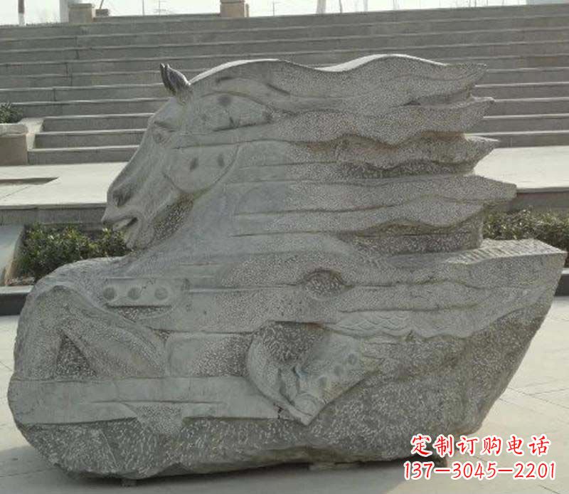 江西大理石马雕百年传统的精美杰作