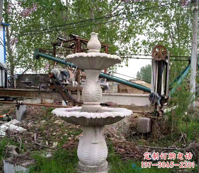 江西大理石多层喷泉石雕雕塑艺术的精美之作